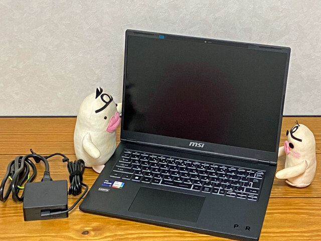 イケダム in MSIノートPC